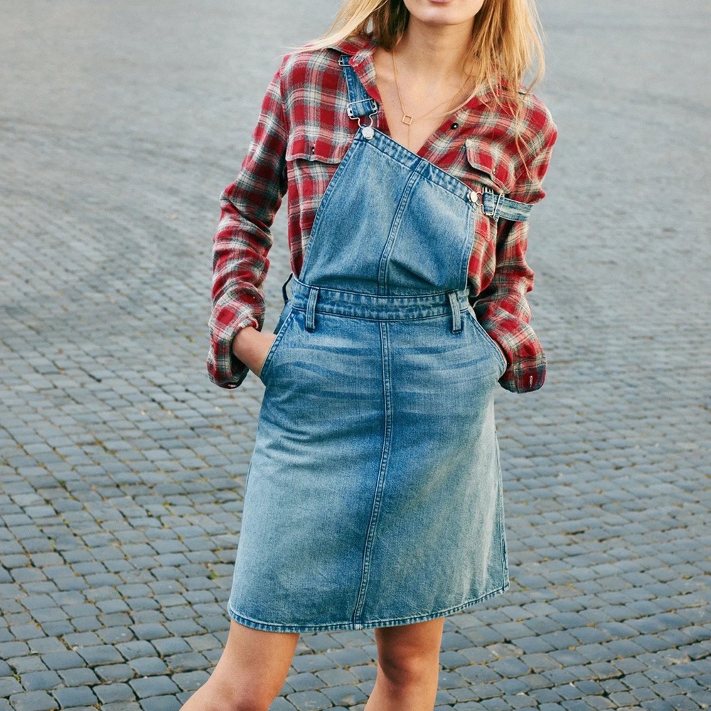 Madewell Overall Dress